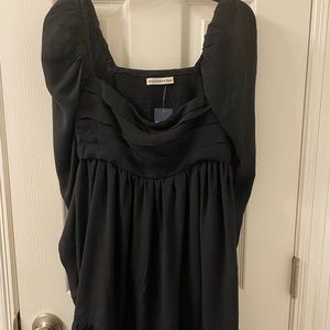 NWT Abercrombie & Fitch Long-Sleeve Ruched Mini Dress, size small P